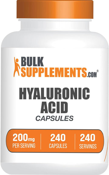 Bulksupplements.Com Hyaluronic Acid Capsules - Hyaluronic Acid Supplem