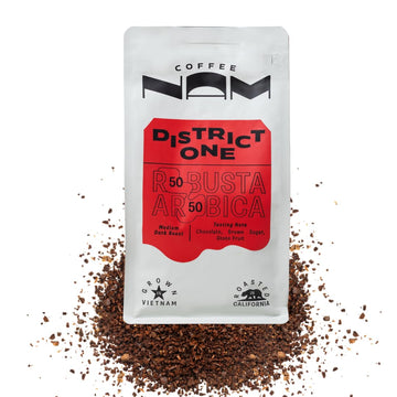 Vietnamese Coffee, 30/70 Robusta & Arabica, Medium Roast (Orange County - Ground Coffee) (Medium Dark Roast)