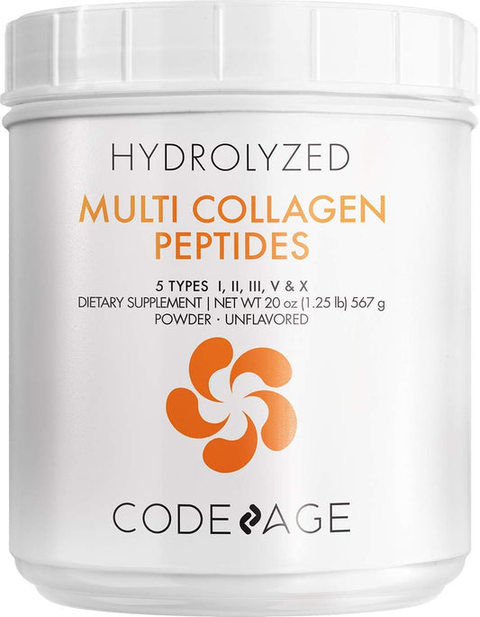 Codeage Multi Collagen Protein Capsules & Multi Collagen Pro