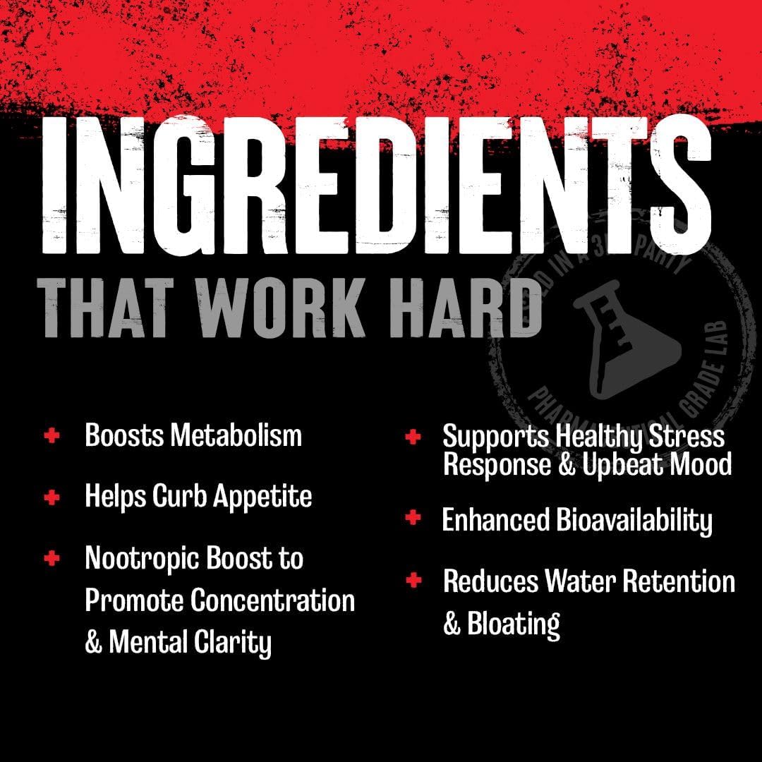 Universal Nutrition Animal Cuts Powder - Metabolic Enhancer, Nootropic