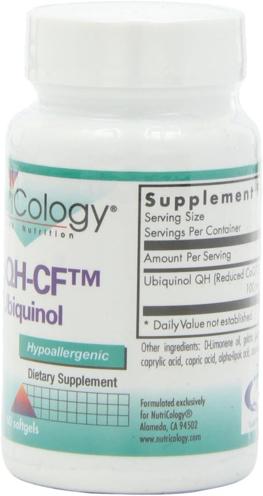 Nutricology Coqh-Cf, Softgels, 60-Count