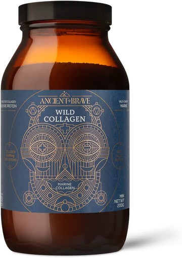 Ancient + Brave Wild Collagen 200G - Wild Caught Marine Collagen Powde570 Grams