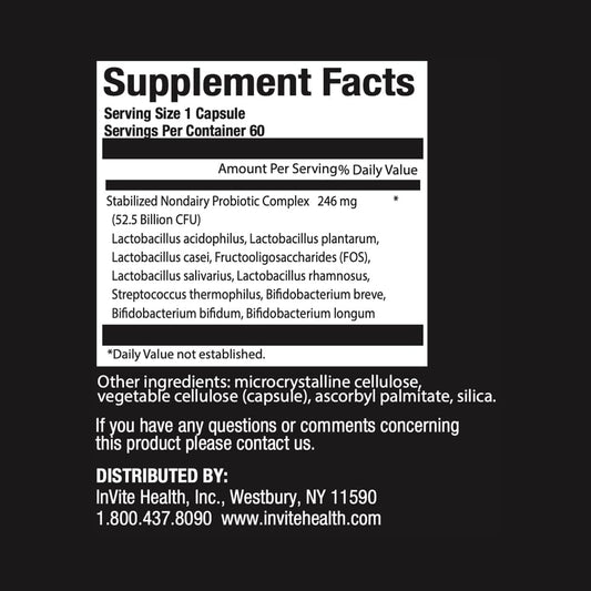 Invite Health Core Probiotic - Supports Digestive, Immune An
