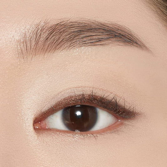 Etude Proof 10 Gel Pencil Liner 0.3G (#6 Honey Bronze) (21Ad) | Creamy Gel Texture Eyeliner With Wearable Shades To Create Precise Line Eye Makeup Without Efforts