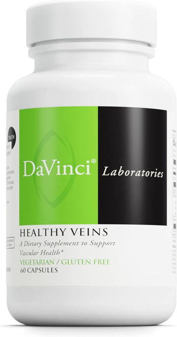 Davinci Labs Healthy Veins - Dietary Supplement To Support Vascular He