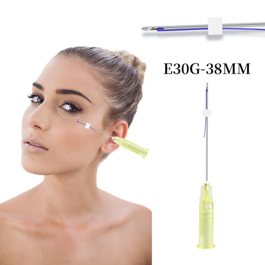 HYPOD Pdo Lifting Thread, Pdo Threads Lift for Eyes, Helps Restore Skin's Firmness and Elasticity, and Improves Eye Wrinkles (20PCS-*38MM)