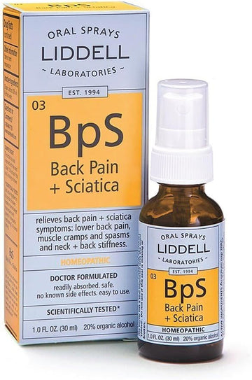 Liddell Homeopathic Back Pain/Sciatica 1 Oz3 : Health & Hou