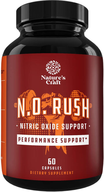Nitric Oxide Booster Complex With L-Arginine & L-Citrulline  Amplifier For Increased Endurance  Powerful Antioxidant
