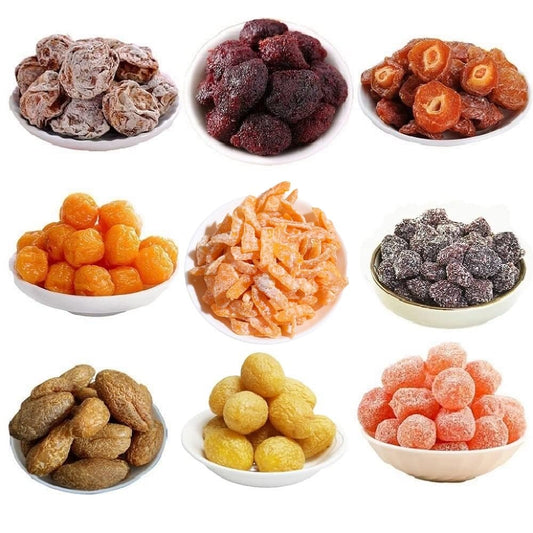 HELENOU666 Chinese Traditional Snack Preserved Fruits Dried