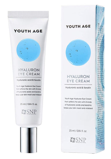 Snp Hydrating Eye Cream With Hyaluronic Acid, Lightweight Eyes Serum To Moisturizes & Smooth Fine Lines And Hydrate Eye Area, Suitable For Sensitive Skin - 25Ml