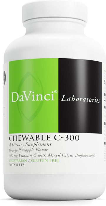 Davinci Labs Chewable C-300 - Supplement To Support Immune Health, Cho