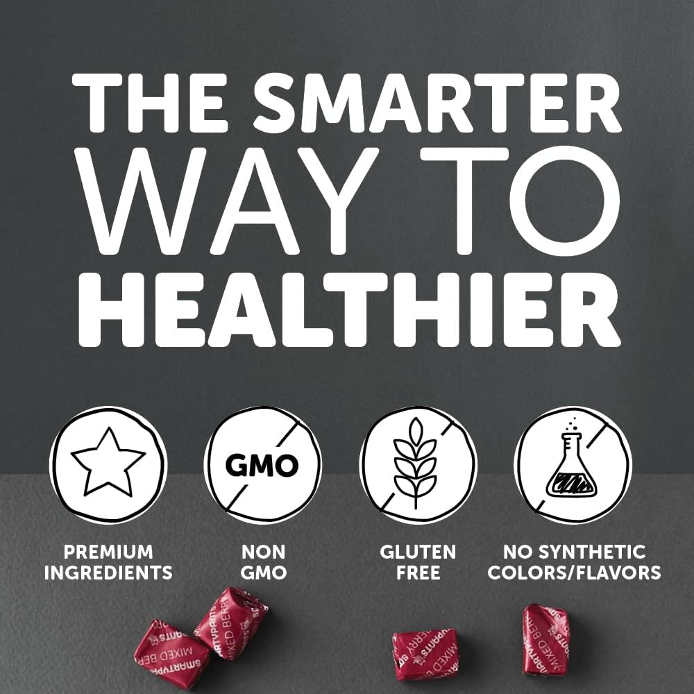 SmartyPants Adult Daily Mineral Vitamins: Calcium, Magnesium Citrate,