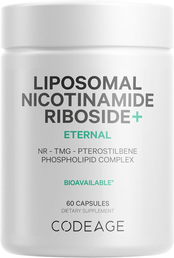 Codeage Liposomal Nicotinamide Riboside Supplement 500Mg Nr+ - Betaine