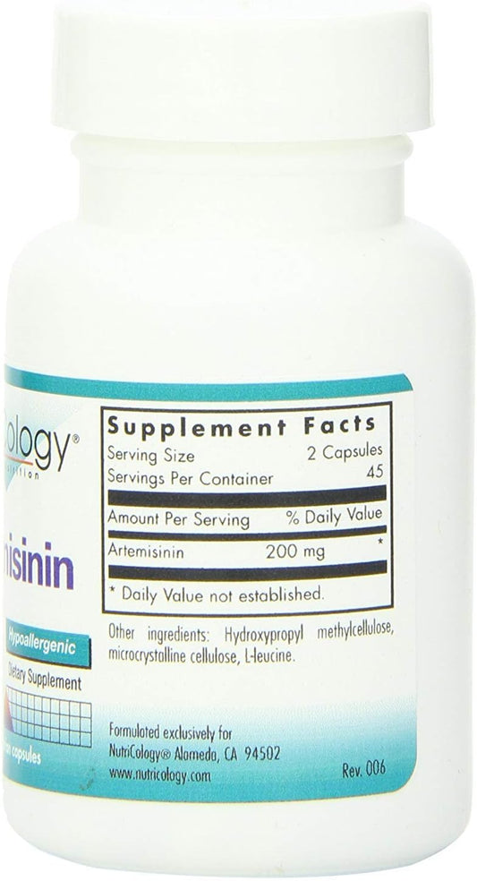 Nutricology Artemisinin, Vegicaps, 90-Count