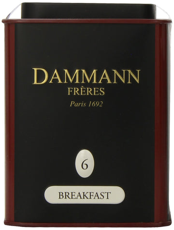 Dammann Freres Breakfast Loose Tea Tin