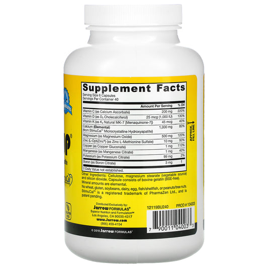 Jarrow Formulas, Bone-Up, Capsules