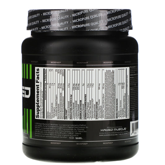 Kaged Muscle, Pre-Kaged, Premium Pre-Workout, Berry Blast