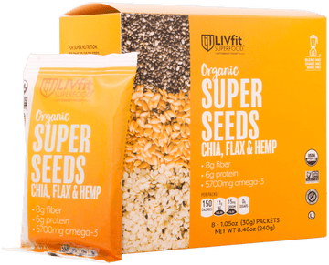 Betterbody Foods Organic Super Seeds, 8 Count