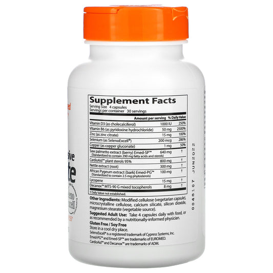 Doctor'S Best, Comprehensive Prostate Formula