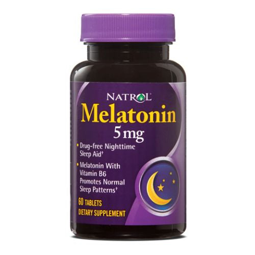 MELATONIN 60 Tabs By Natrol