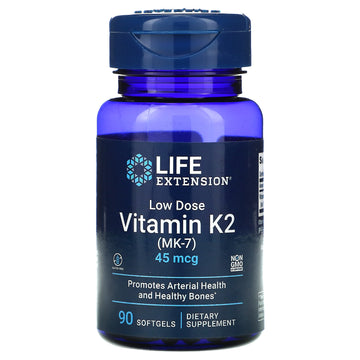 Life Extension, Low Dose Vitamin K2 (Mk-7)