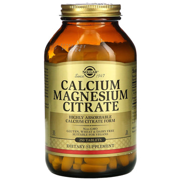 Solgar, Calcium Magnesium Citrate