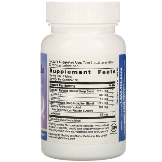 Whitaker Nutrition, Restful Night Extended Release