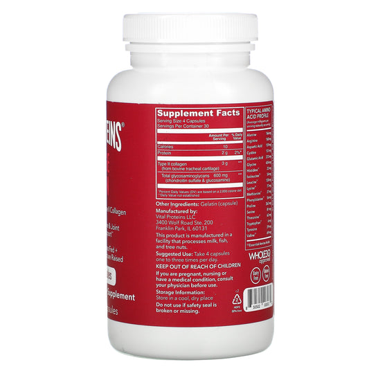 Vital Proteins, Cartilage Collagen