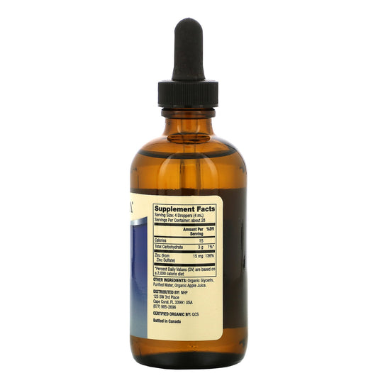 Dr. Mercola, Zinc, 15 Mg (115 Ml)