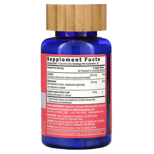 Mommy'S Bliss, Calm + Magnesium, For Women