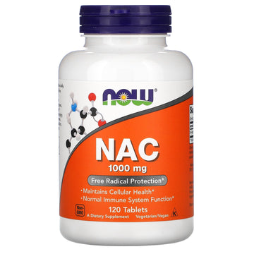 Now Foods, Nac, 1000 Mg Tablets