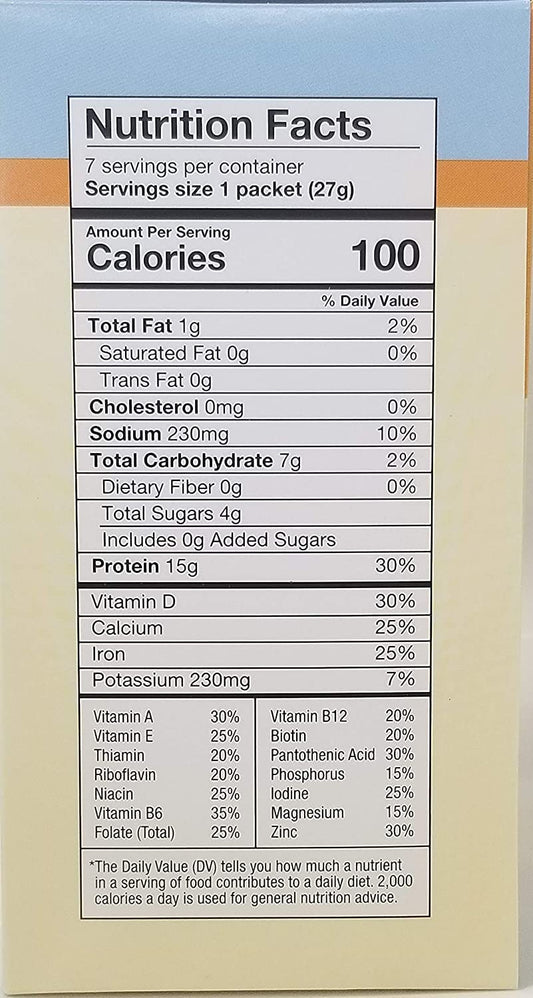 Healthywise - High Protein 100 Calorie Pudding Shake, 15G Protein, Low Calorie, Low Carbs, Ideal Protein Compatible, 7 S