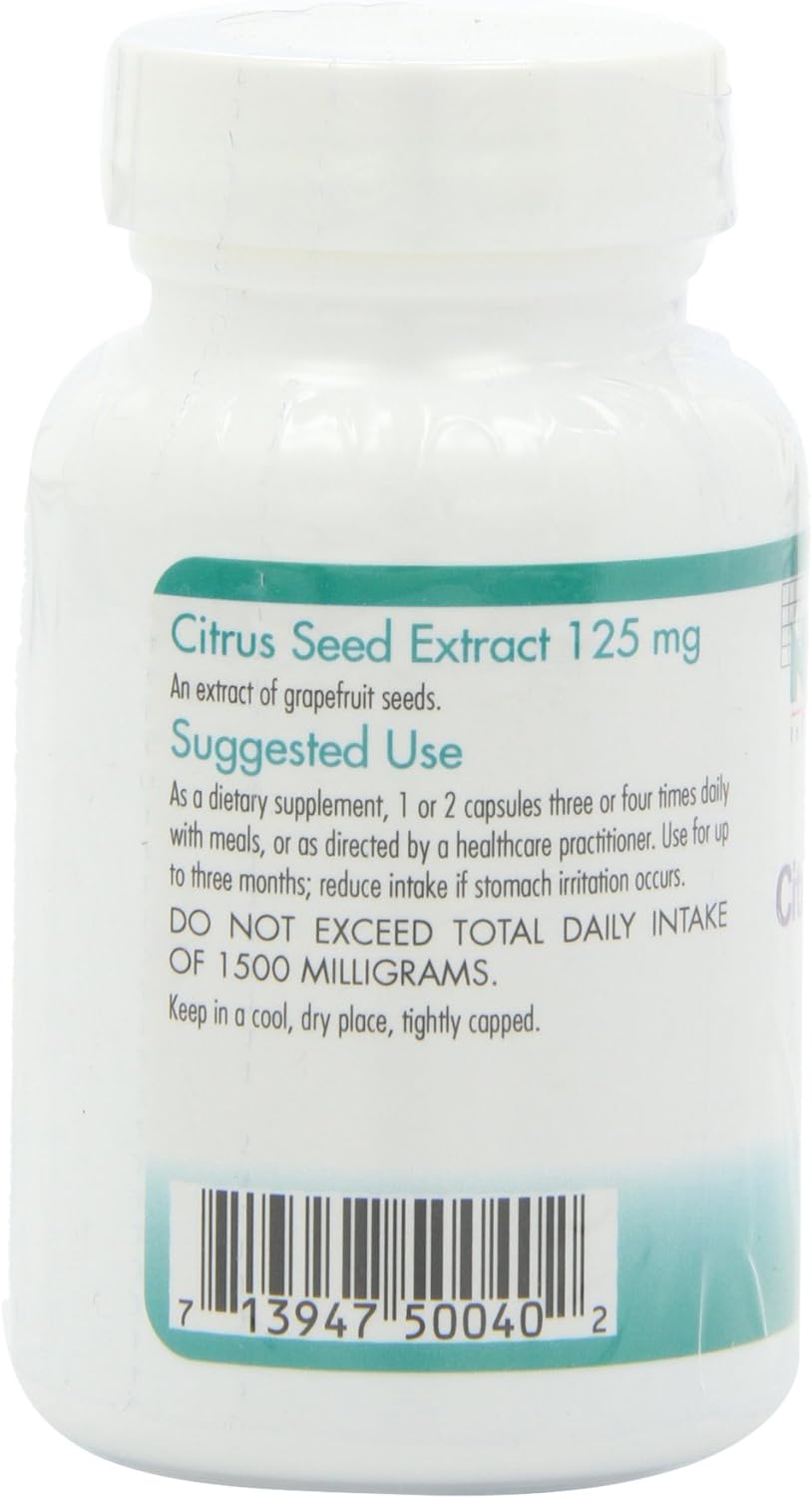 Nutricology Citrus Seed Extract Vegicaps, 150-Count