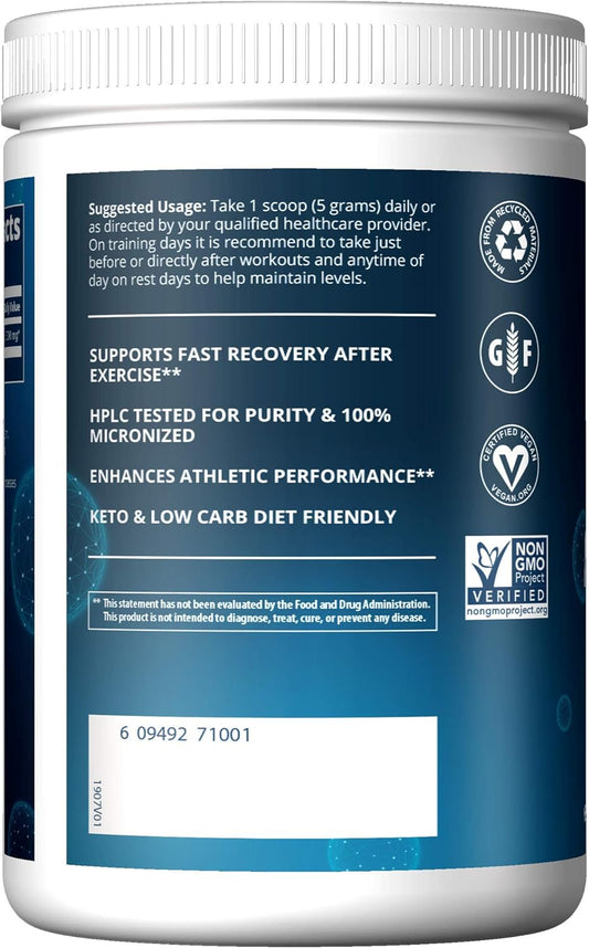 Mrm Nutrition Creatine Monohydrate 325 | 100% Micronized | A