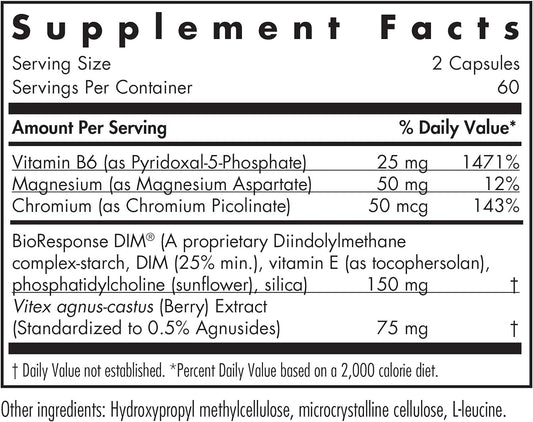 Allergy Research Group Dim Vitex Supplement - Supports Healthy Hormone