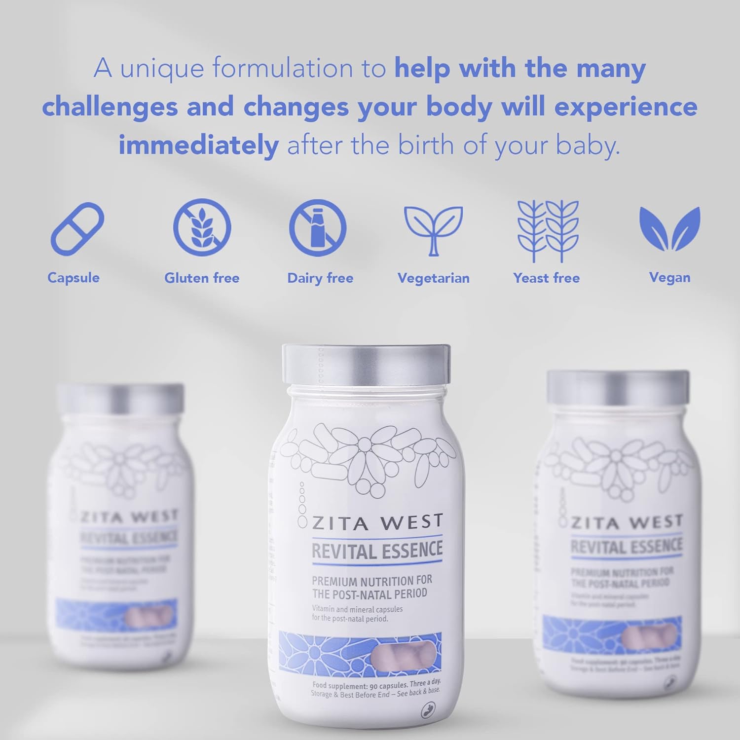 Zita West Revital Essence - 90 Vegecaps