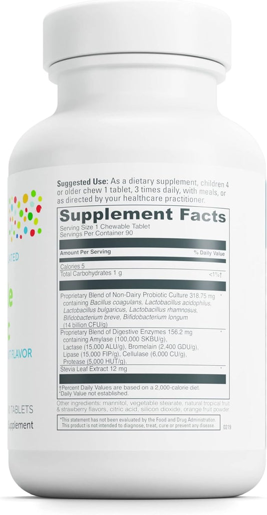 Davinci Labs Chewable Kidbiotic - Kids Probiotics To Support Digestion5.92 Ounces