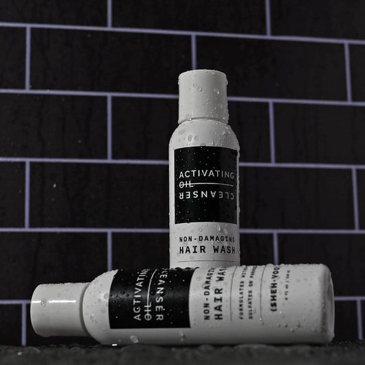 (SHEH•VOO) AOC DUO Kit - (2) Activating Oil Cleansers - 2 in 1 Hair Wash - Shampoo/Conditioner Alternative - Sulfate & Paraben Free (4   Each)