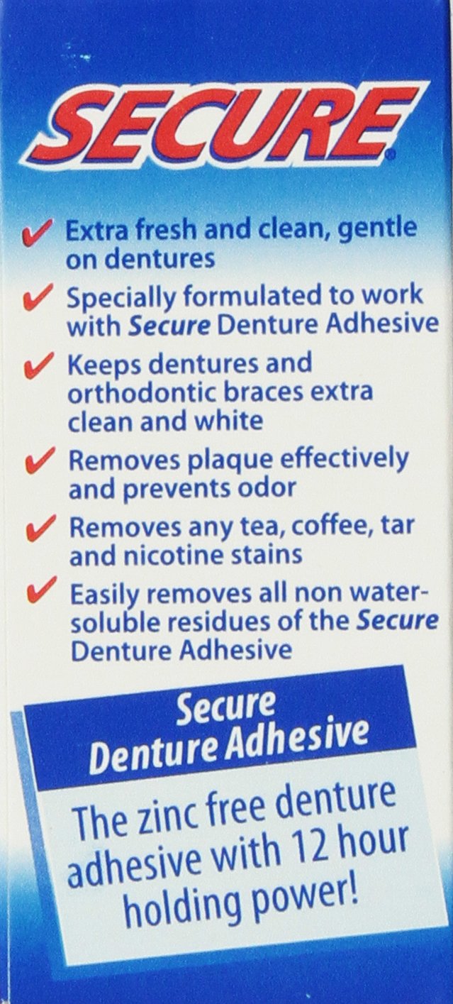 Denture Cleanser 32 Tab By Secure Denture Adhesive (1 Each)