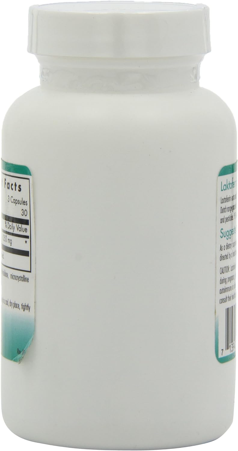 Nutricology Laktoferrin, Vegicaps, 90-Count
