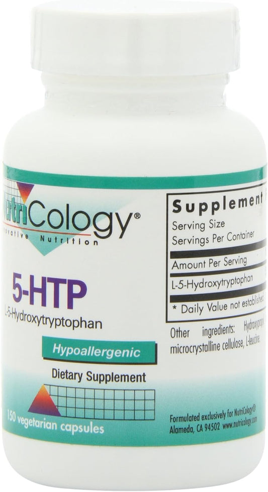 Nutricology 5 Htp, Vegicaps, 150-Count1.6 Ounces