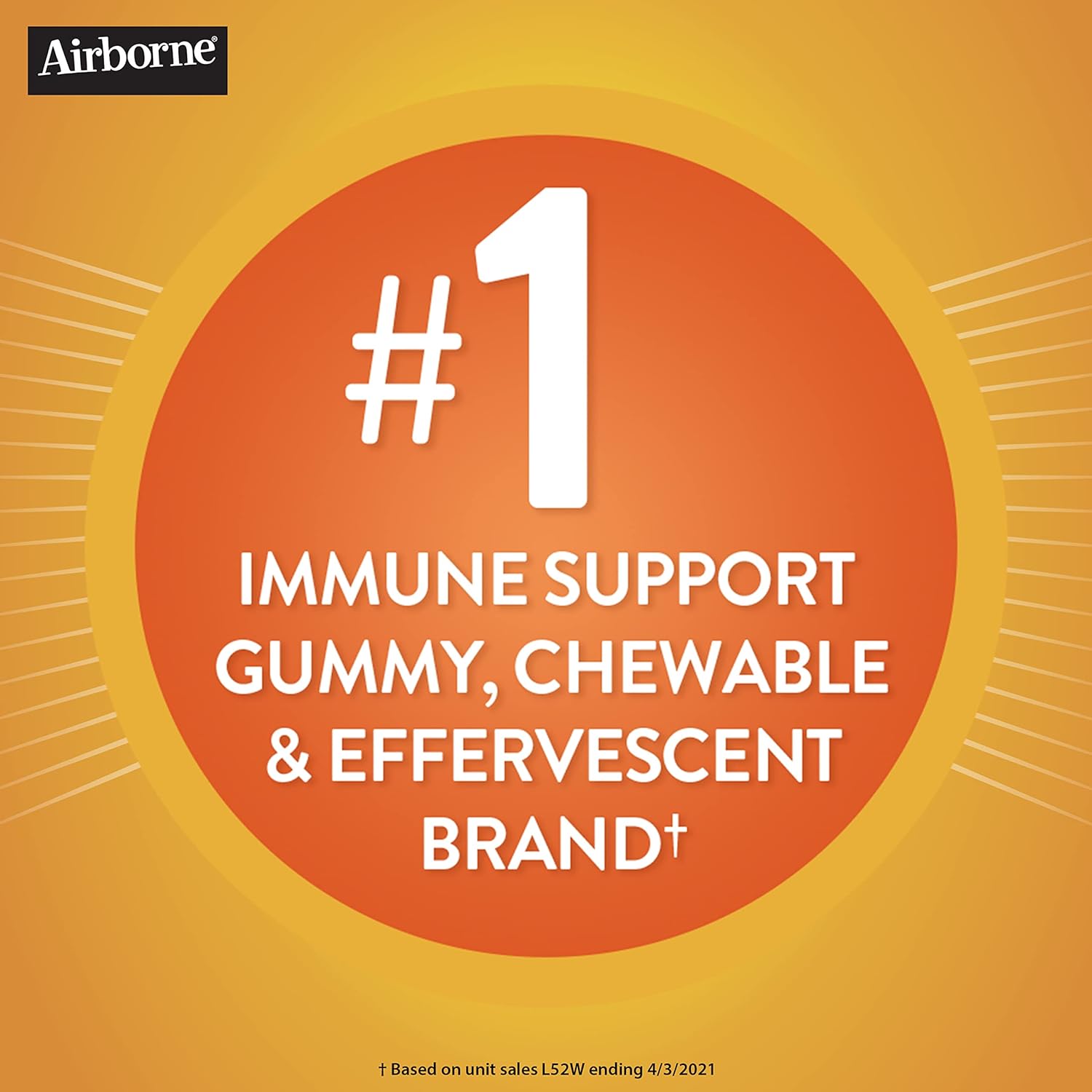 Airborne 500mg Vitamin C Chewable Tablets with Betaboost, Boosts Healt