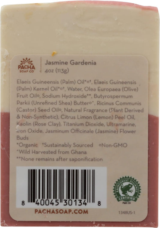 Esupli.com  PACHA SOAP Jasmine Gardenia Bar Soap, 4