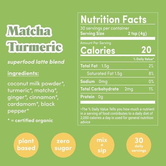 Golde Turmeric Blend - 30 Daily Servings - Delicious Anti-Inflammatory