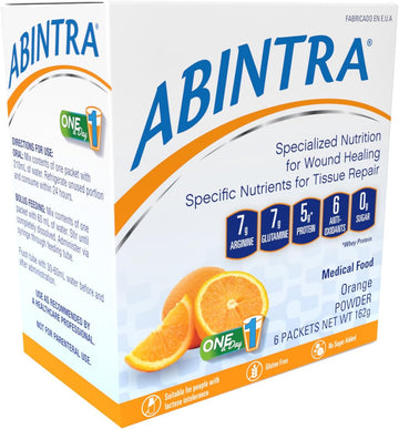 Abintra Specialized Wound Healing Nutritional Supplement Includes L-Ar