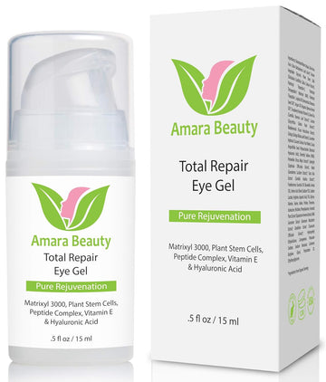 Eye Cream Gel for Dark Circles and Puffiness with Peptides & Hyaluronic Acid, 5 .