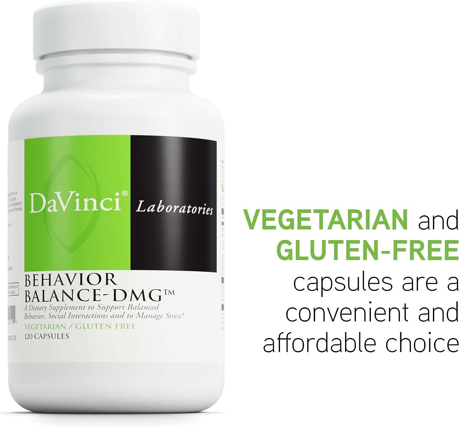 DAVINCI Labs Behavior Balance-DMG - Dietary Supplement to Support Clar