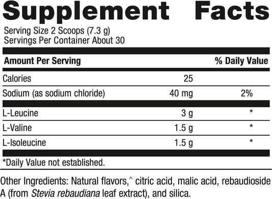 Metagenics Bcaas Powder 7.72 Oz (219 G), Orange Mango Flavor, 30 Servi