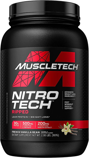 Protein Powder For Weight Loss - Muscletech Nitro-Tech Ripped - Whey P