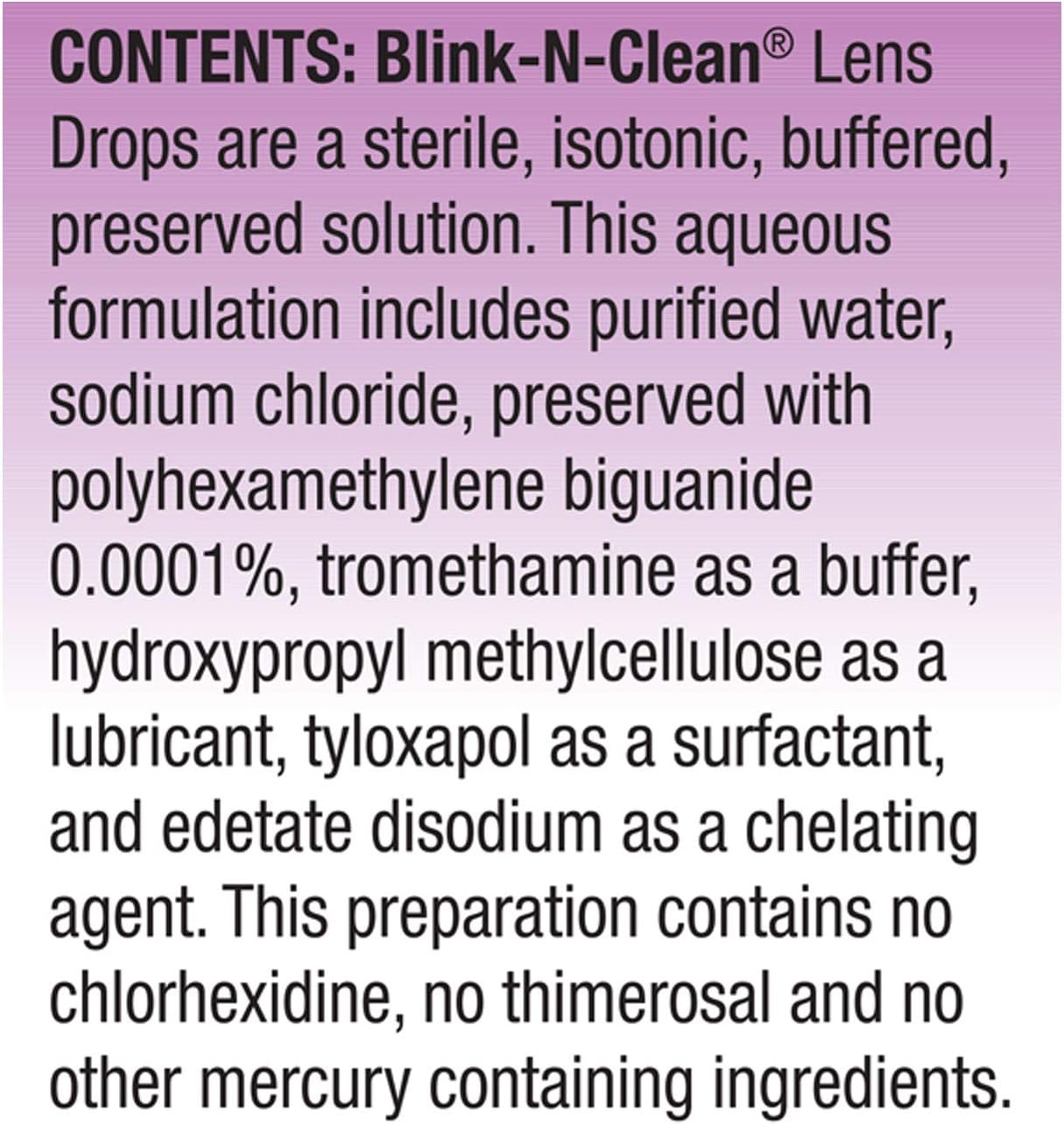 Complete Blink-N-Clean Lens Drops, 0.5 Fluid Ounce